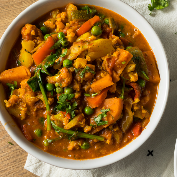 Légumes et pois chiches